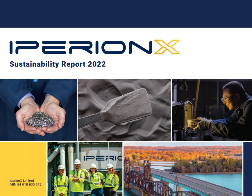 2022 Sustainability Report Cover